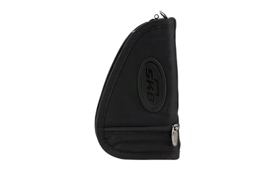 SKB 2SKB-HG09-BK Handgun Bag Black Small 4PK, Heavy-Duty Zippers, 9"