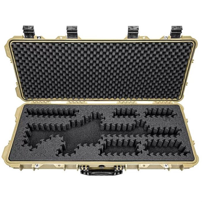 Buy EYLAR SA00013 Tan 38 Inch Hard Rifle Case Ragar Foam online