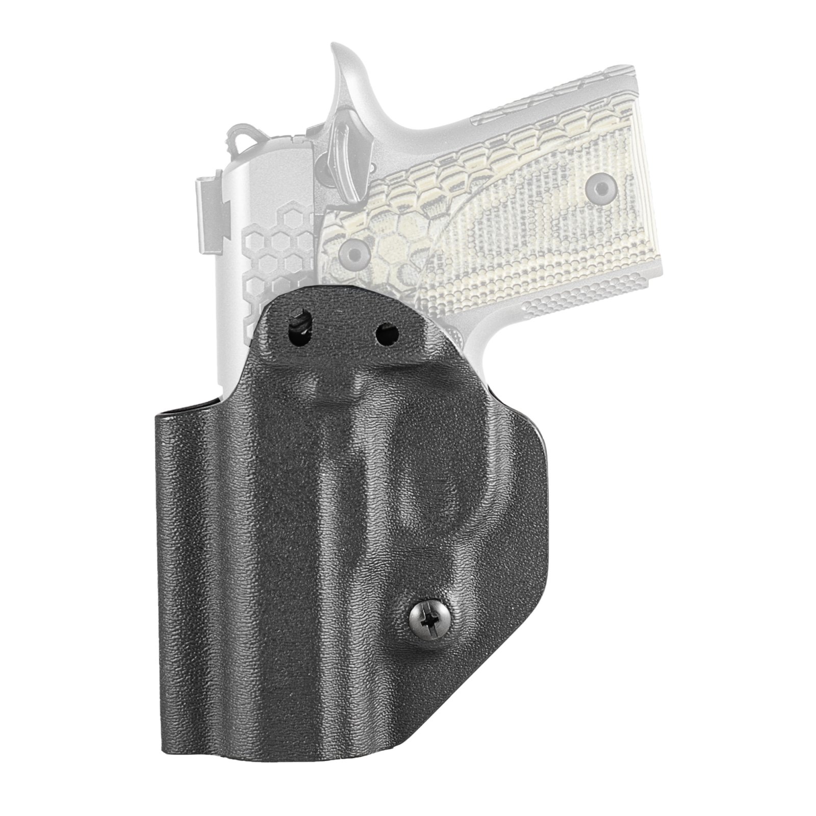 Mission First Tactical HKM9AIWBA-BL Holster Kimber Micro 9 IWB/OWB Black