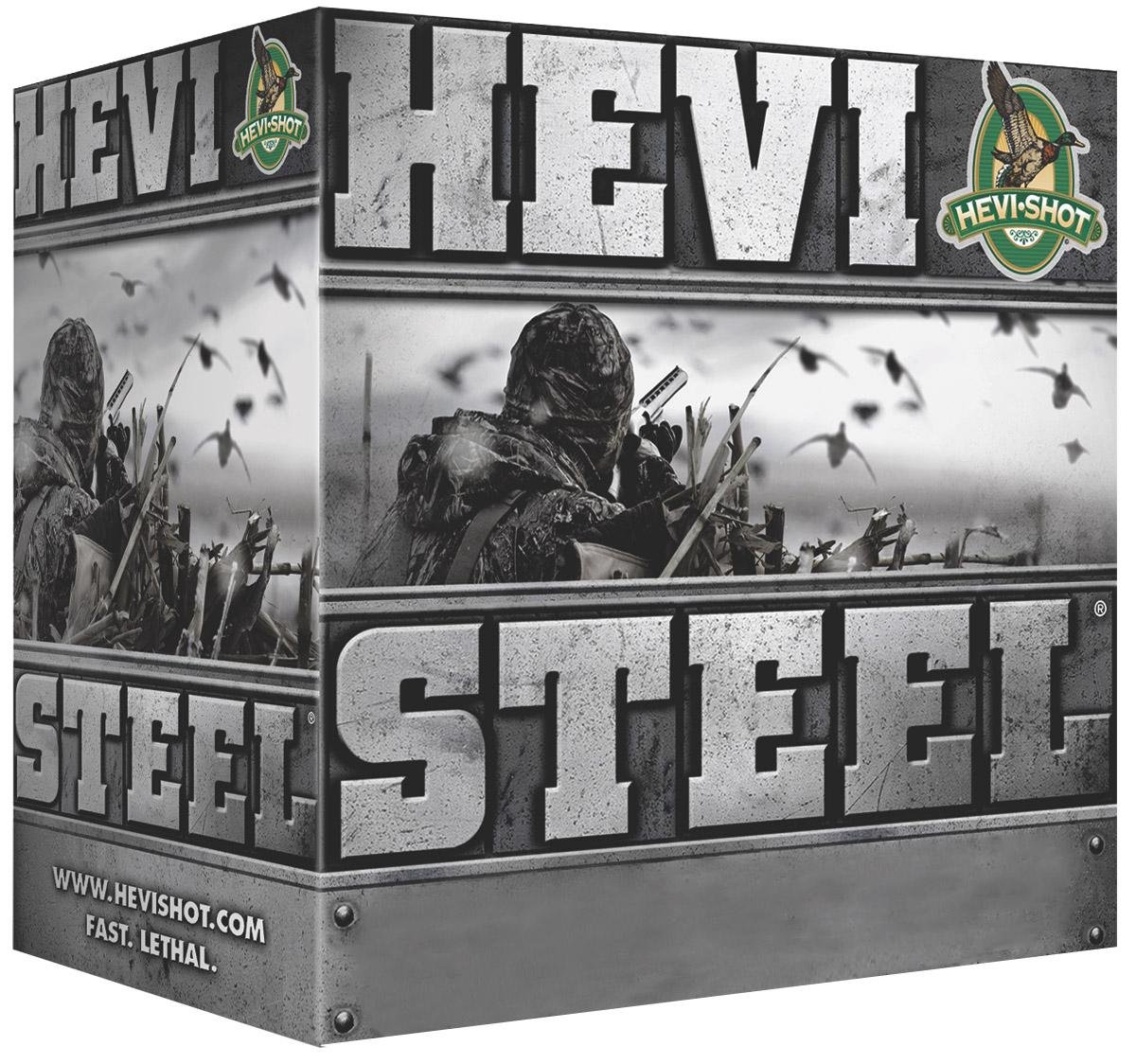 HEVI-Shot HS61222 HEVI-Steel 12Ga 2.75" 1 1/8oz #2 1500fps 25rd Box - HEVI Shot - 12 Gauge