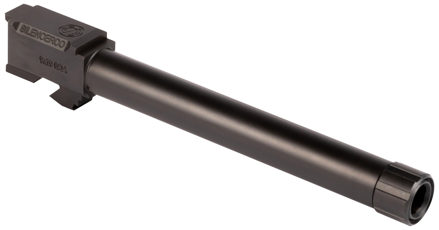 SilencerCo AC860 Threaded Barrel 9mm Luger 5.31 in Black Nitride - SilencerCo - 9mm