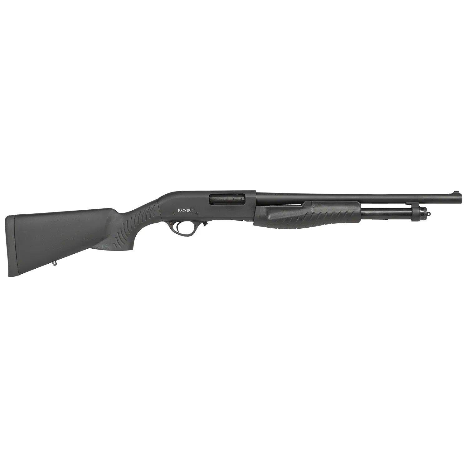 Escort Slugger Pump Shotgun 12GA 3 Chamber 5rd 18" Barrel Black Synthetic - Hatsan