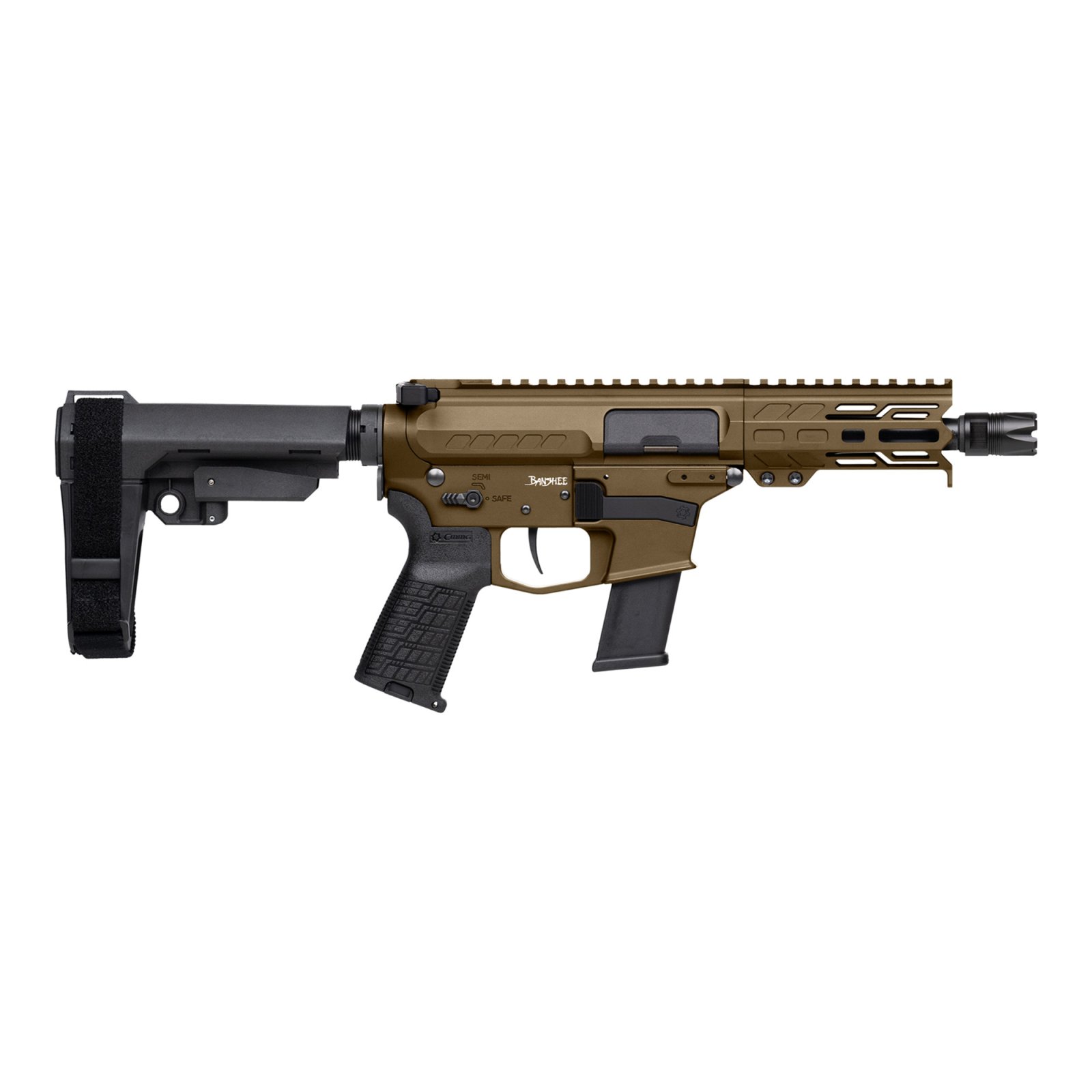 CMMG 45A150F-MB Banshee MKG 45ACP 5" 13+1 M-LOK Black 4.8 lbs - CMMG - .45 ACP