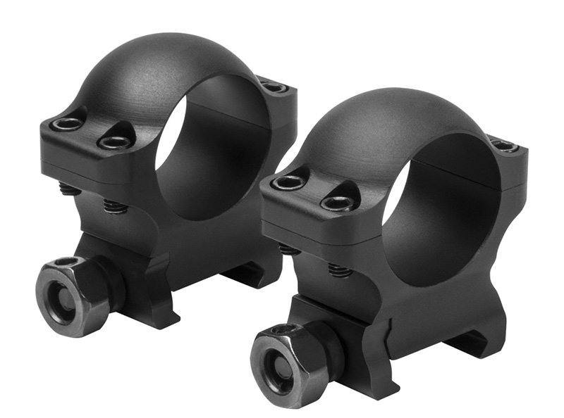 NcStar VR1H09 VISM 1" Hunter Rings Black 0.9" Height