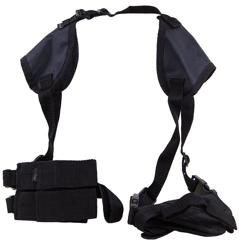 Bulldog WSHD8 Deluxe Shoulder Holster for 3.5"-5" Large Frame Autos - Bulldog - BLACK