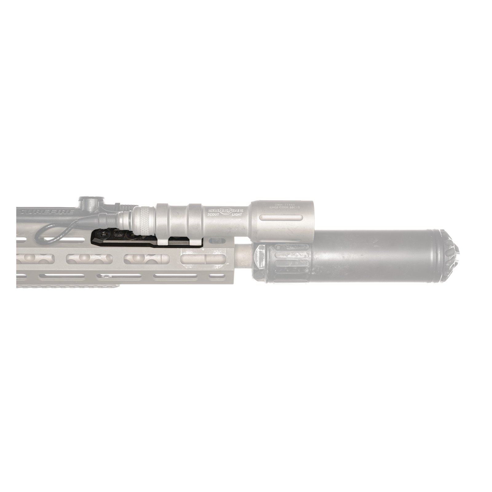 Haley Strategic Partners Thorntail X Inline Light Mount for Most