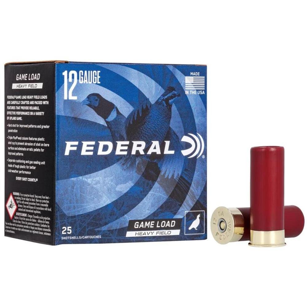 Federal H12 Game-Shok Heavy Field 12Gauge 2.7" 1 1/4Oz Shot 2 PER H12 - Federal Premium Ammunition - 12 Gauge