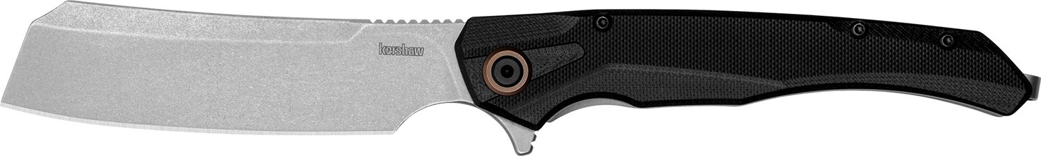 Kershaw Strata Cleaver 4" Folding Knife D2 Steel G10 Frame Stoashed F...