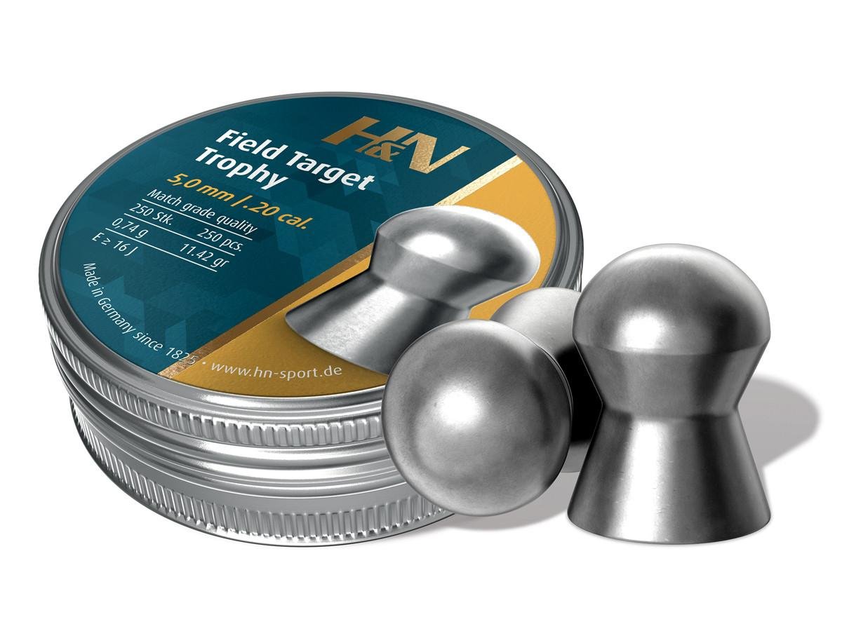 Buy H&N Field Target Trophy Pellets .20 cal. 250/ct Round Tin online