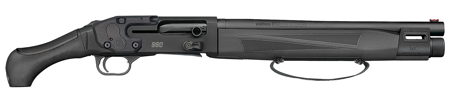 Mossberg 83003 990 Aftershock 12 Ga 14.75" 5+1 Rd Black Laser Saddle - Mossberg - 12 Gauge