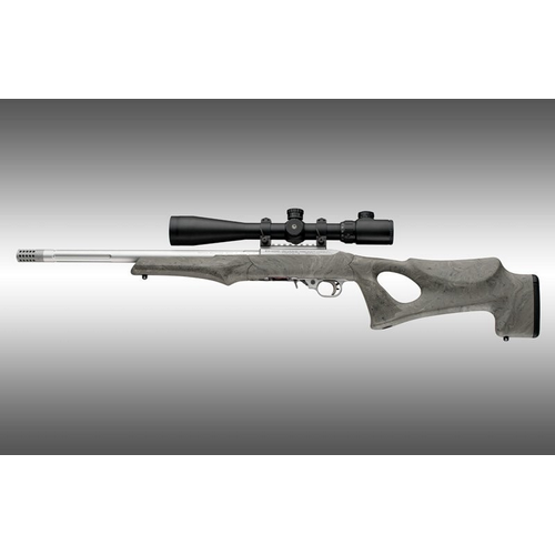 Hogue 22870 Ruger 10-22 Tactical Thumbhole Rubber OverMolded Stock with .920 Barrel Channel Ghillie Green