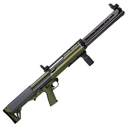 KEL-TEC KSG25 12Ga 30.5in 12rd OD Green Pump-Action Shotgun (GKSG25GRN)