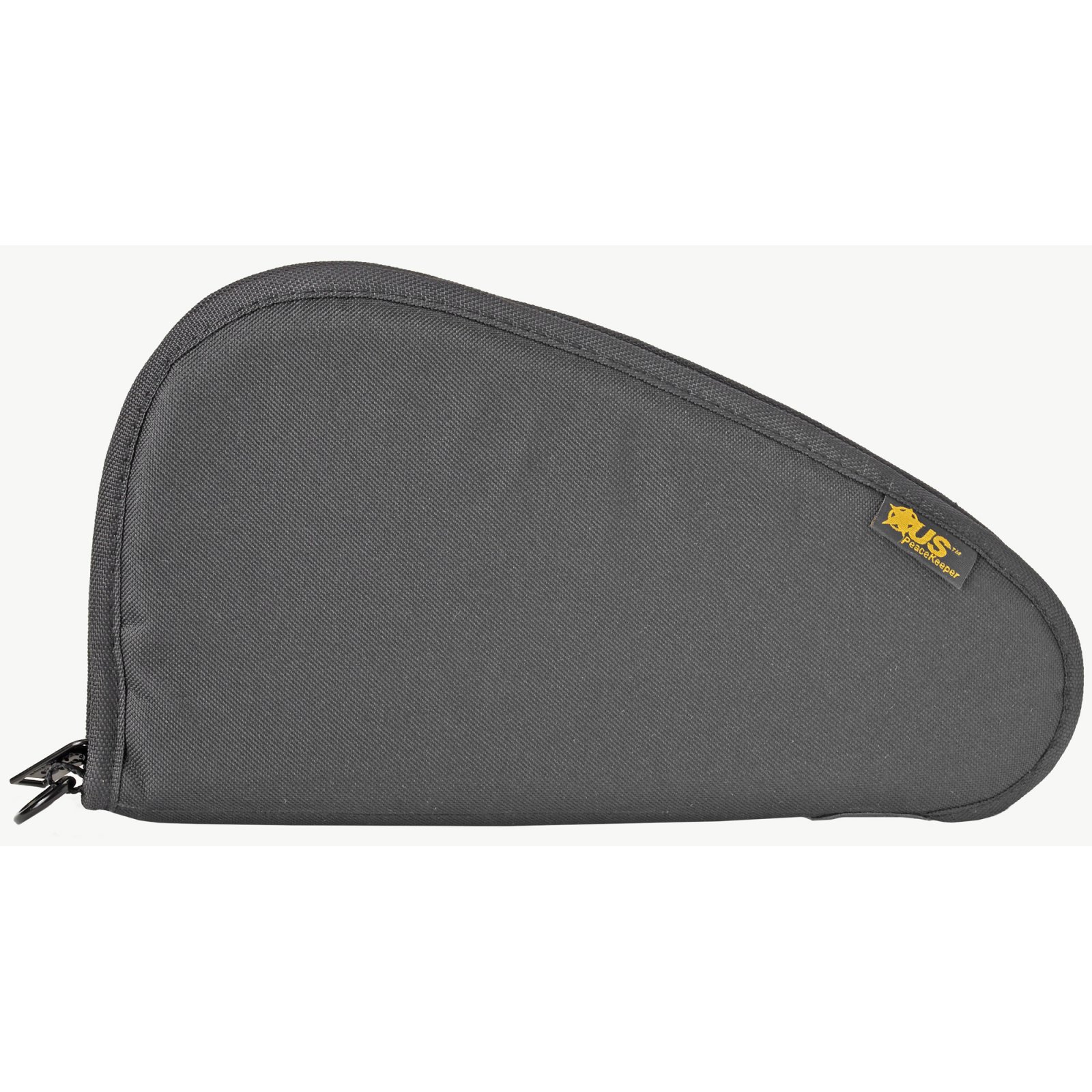 US PeaceKeeper P21009 Pistol Case Black Holds 1 Handgun Polyester - US Optics