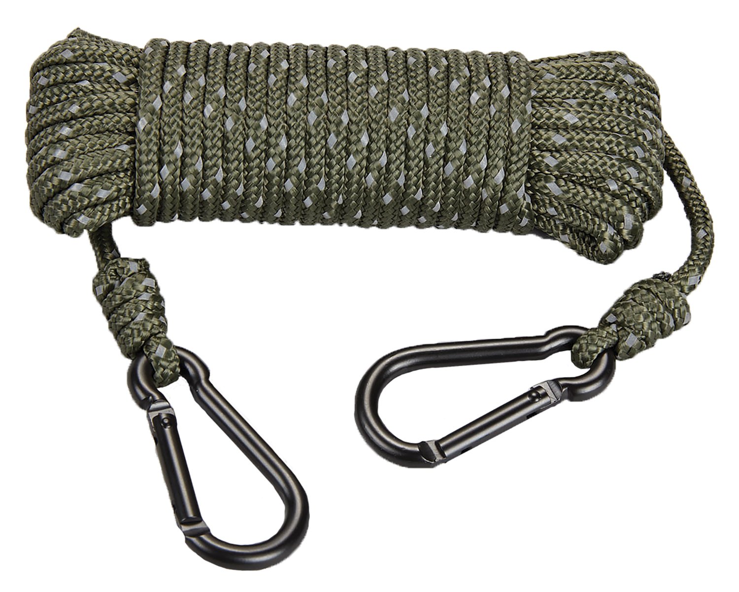 Reflective Treestand Rope 30' OD Green - Hunters Specialties 00775