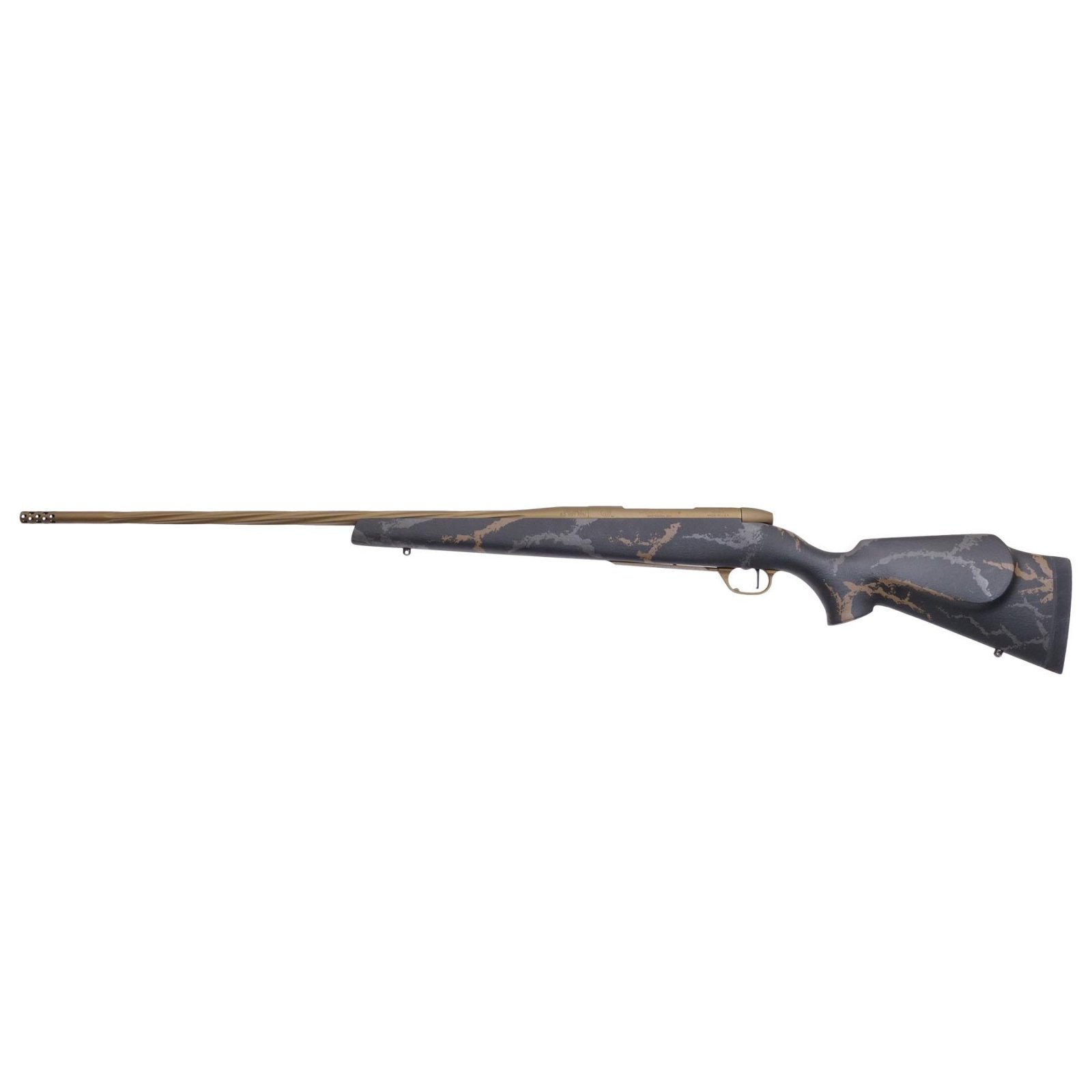 Weatherby MWL05N65RWR6B Mark V 6.5 RPM 24" Bronze Fluted Barrel Rifle - Weatherby - 6.5 Wthby RPM