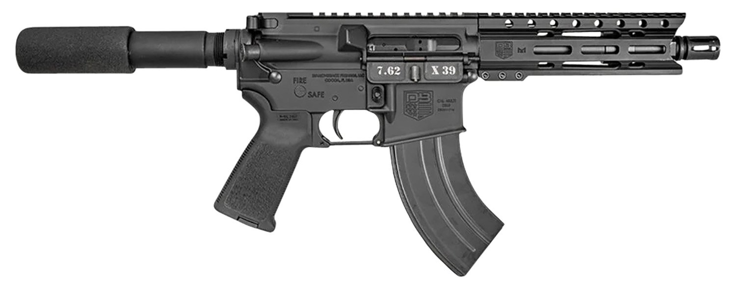 Diamondback DB1912O001 DB15 7.62x39mm 7" 28+1 Black M-LOK Magpul Grip