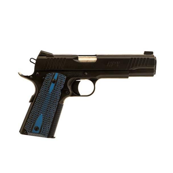 STANDARD MANUFACTURING 1911 HPX 45 ACP 5" 1+7rd Blue Grips Pistol 1911HPX-S