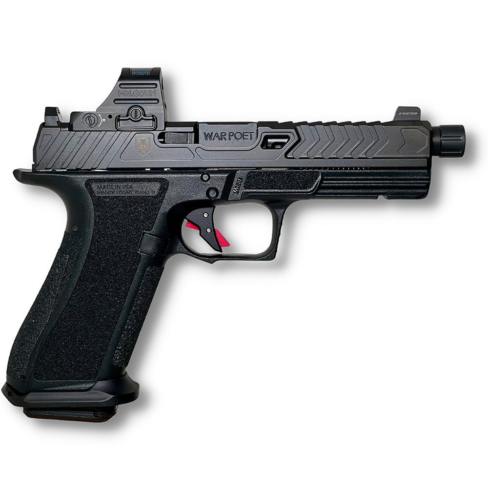 Shadow Systems SS-2075-H DR920 War Poet 9mm 5" 17rd Holosun 507C Black - Shadow Systems - 9mm