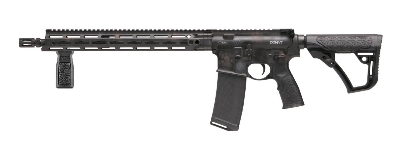Daniel Defense DDM4 V7 5.56 AR-15 Rifle Rattlecan Cerakote - Daniel Defense - 223 Rem | 5.56 NATO
