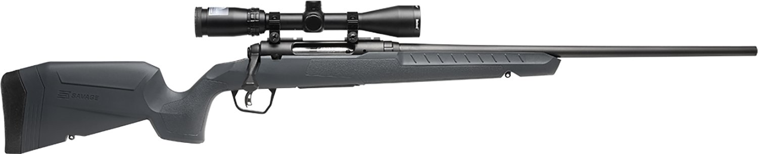 Savage 32180 Axis 270 Rifle 4+1 Matte Black Gray Synthetic Stock - Savage Arms - 270 Win