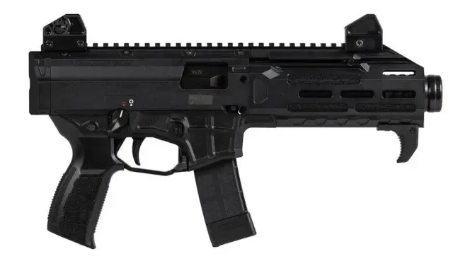CZ Scorpion 3+ Pistol 9mm 7.8 in. Black W/SB Tactical Brace 20 rd. - CZ-USA - 9mm