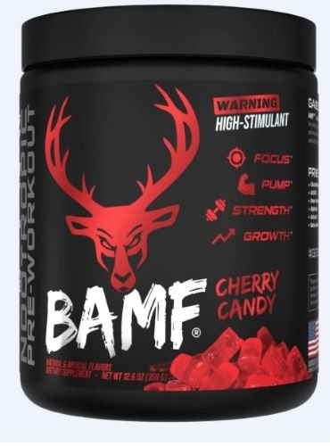 BUCKED UP PRE-WORKOUT BAMF CHERRY HARD CANDY 30