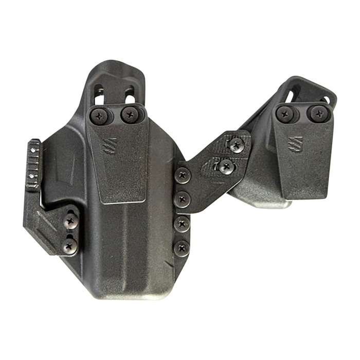 Blackhawk 416876BK Stache IWB Holster Black Polymer for Glock 43X/48 - Blackhawk - BLACK