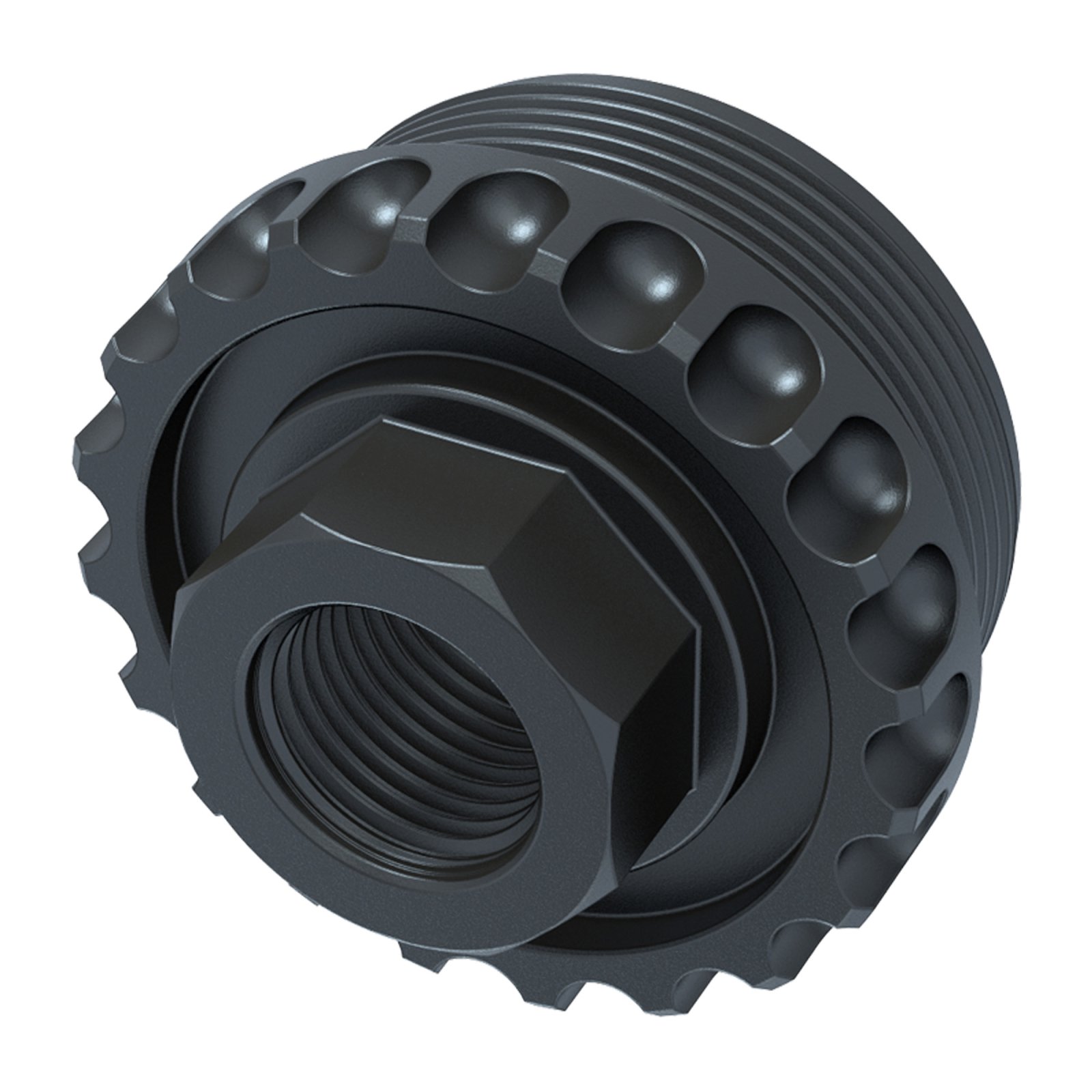 Lantac Adaptable Core HUB Adapter 1/2x28 Direct Thread QPQ
