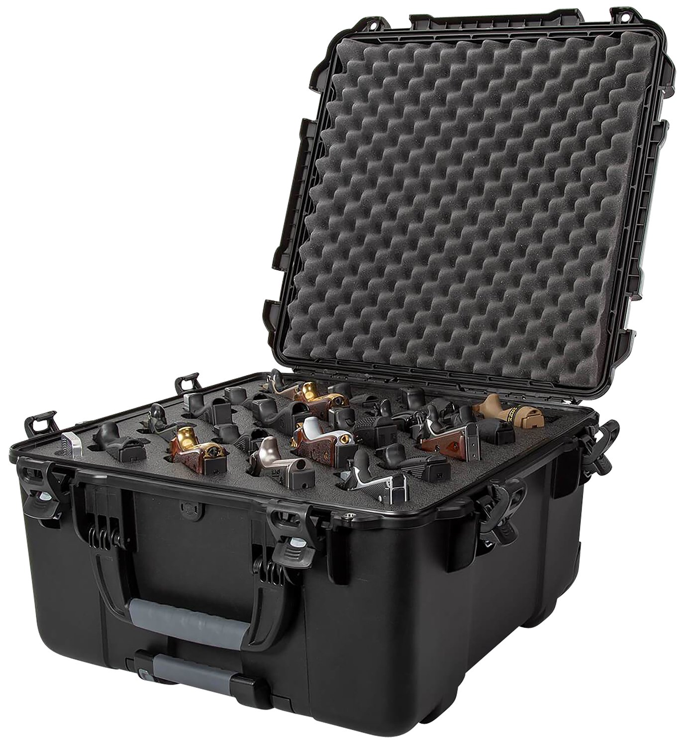 NANUK 96820UP1 20 Up Pistol Case Black Resin Waterproof Dustproof Foam - Nanuk - BLACK