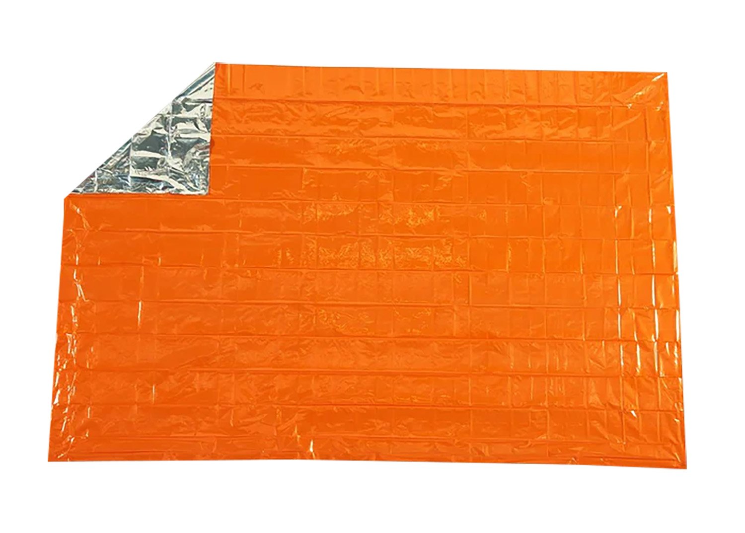 Survive Outdoors Longer 01401222 SOL Emergency Blanket Warmth Waterproof Orange Metalized Polyethylene - AMK - ONE PERSON
