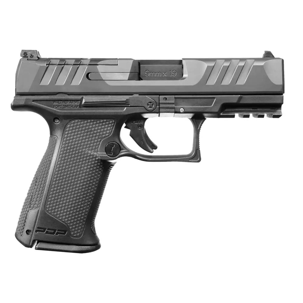 Walther PDP F-Series 9mm Luger 10+1 4 in Black Steel Barrel Polymer Frame