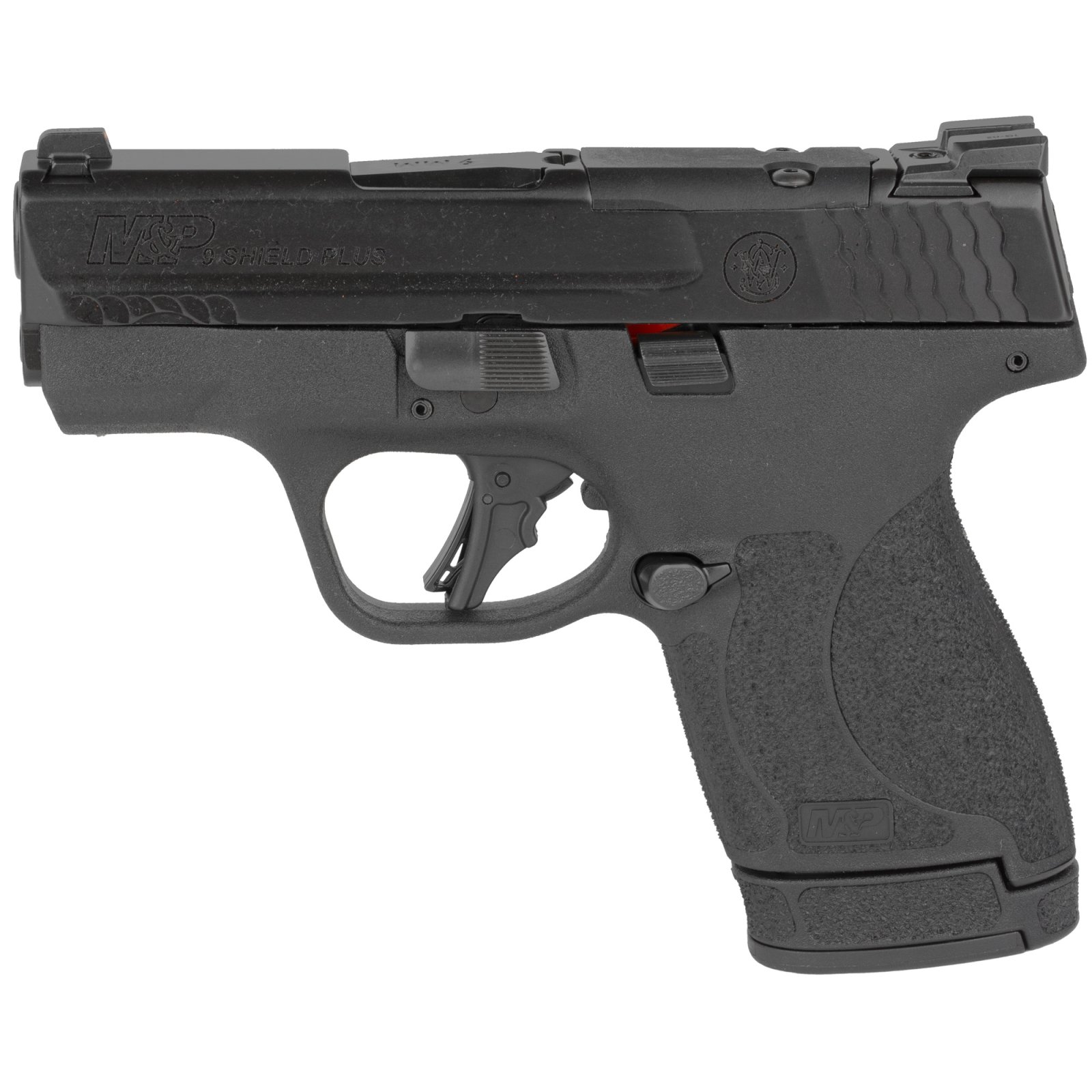 Smith & Wesson 13534 M&P Shield Plus Optic Ready 9mm Luger 10+1/13+1 3.10" Black Polymer Frame Tritium Sights - Smith & Wesson - 9mm