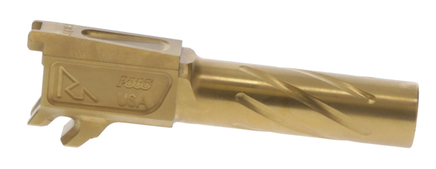 Rival Arms RA20P001E 9mm Barrel 3.10" Gold PVD for Sig P365 - Rival Arms - 3.10"