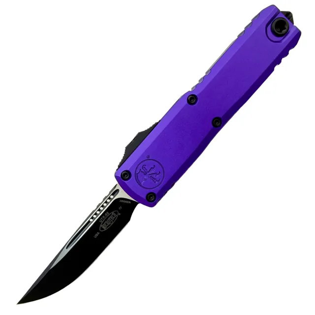 Microtech UTX-85 G4 3.1 In SE STD Black Purple Alu Handle