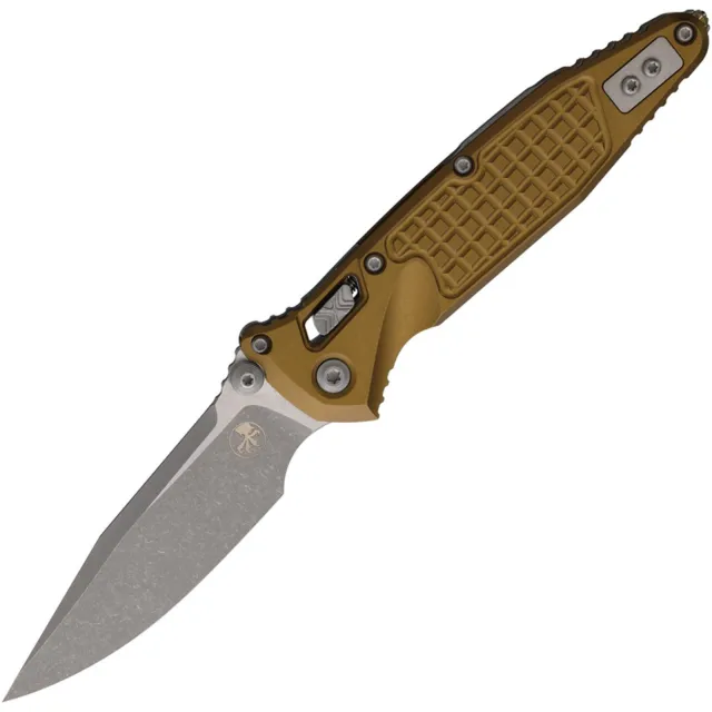 Microtech SOCOM RAM-LOK 4 In SE/STD/APOC Tan Aluminum Frag Handle