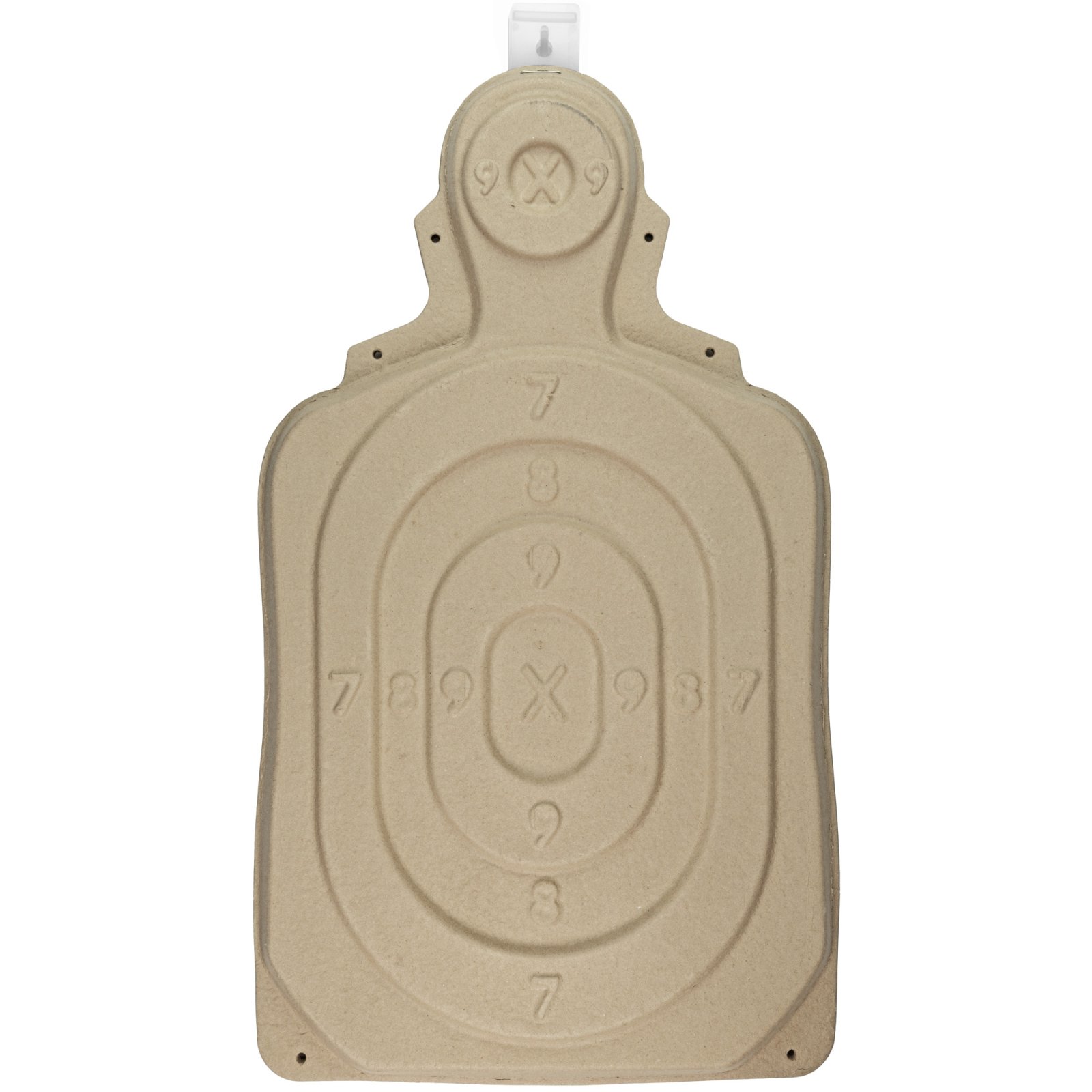 Birchwood Casey 3D TARGET Torso 31.25" X 21.25" w/Mnt Tab Tan 3 Pack