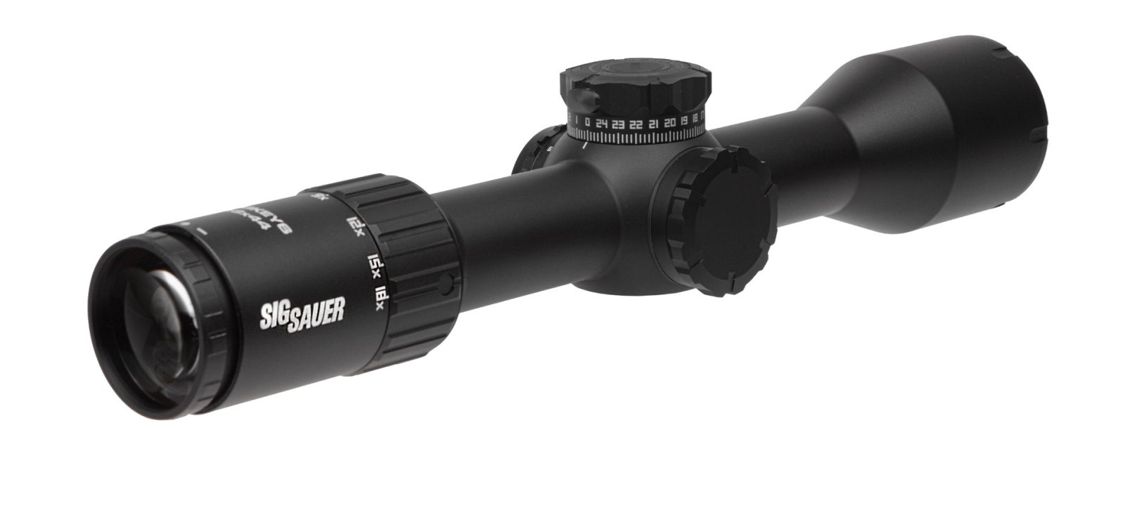 Sig Sauer SOW63115 Whiskey 6 Black Adjustable Scope