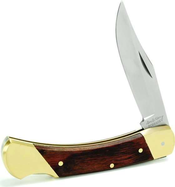 Uncle Mikes LB7 Bear Paw Lockback Knife Leather Sheath - Uncle Mike's