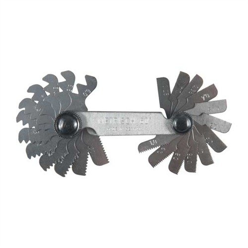 Brownells Straight Thread Pitch Gauge Metric - Brownells