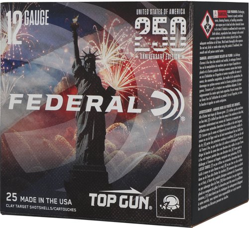 FEDERAL 12GA 2.75" 1-1/8OZ #8 1145FPS 250RD CASE LT