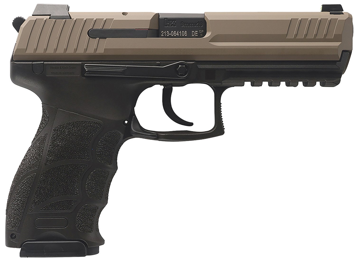 Heckler Koch P30L 9mm 15Rd FDE Tactical Pistol - Heckler & Koch - 9mm Luger (9x19 Parabellum)