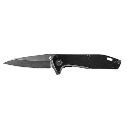Gerber Fastball BW/PL Black Handle S30V Finger Flip Open Ball Bearing Tech
