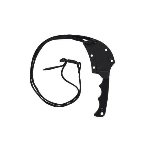 Buy Smith & Wesson H.R.T. Karambit Neck Fixed Knife 2 Cleaver Blade Black with Nylon Sheath Blister online