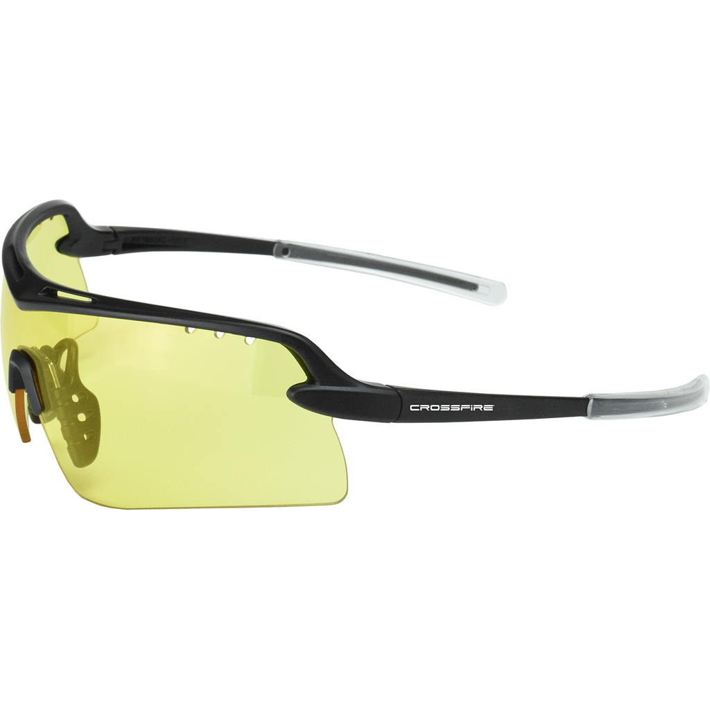 Crossfire XFDS-4010C DoubleShot Shooting Glasses Amber Anti-Fog UV Protection