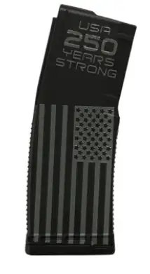 AMEND2 MOD A 5.56MM AR15 BLACK POLYMER MAGAZINE 30RD USA 250 STRONG( 50 PER CASE )