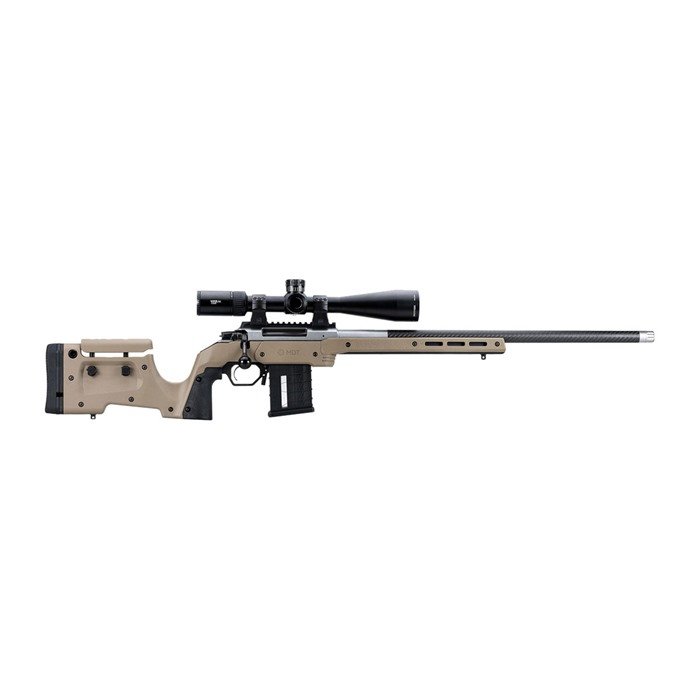 Mdt Sporting Goods Inc 104691FDE XRS Chassis FDE Aluminum Core with Polymer Panels, Adj. Cheekrest, M-LOK Forend, Interchangeable Grips, AICS Mag Compatible, Fits Short Action Remington 700
