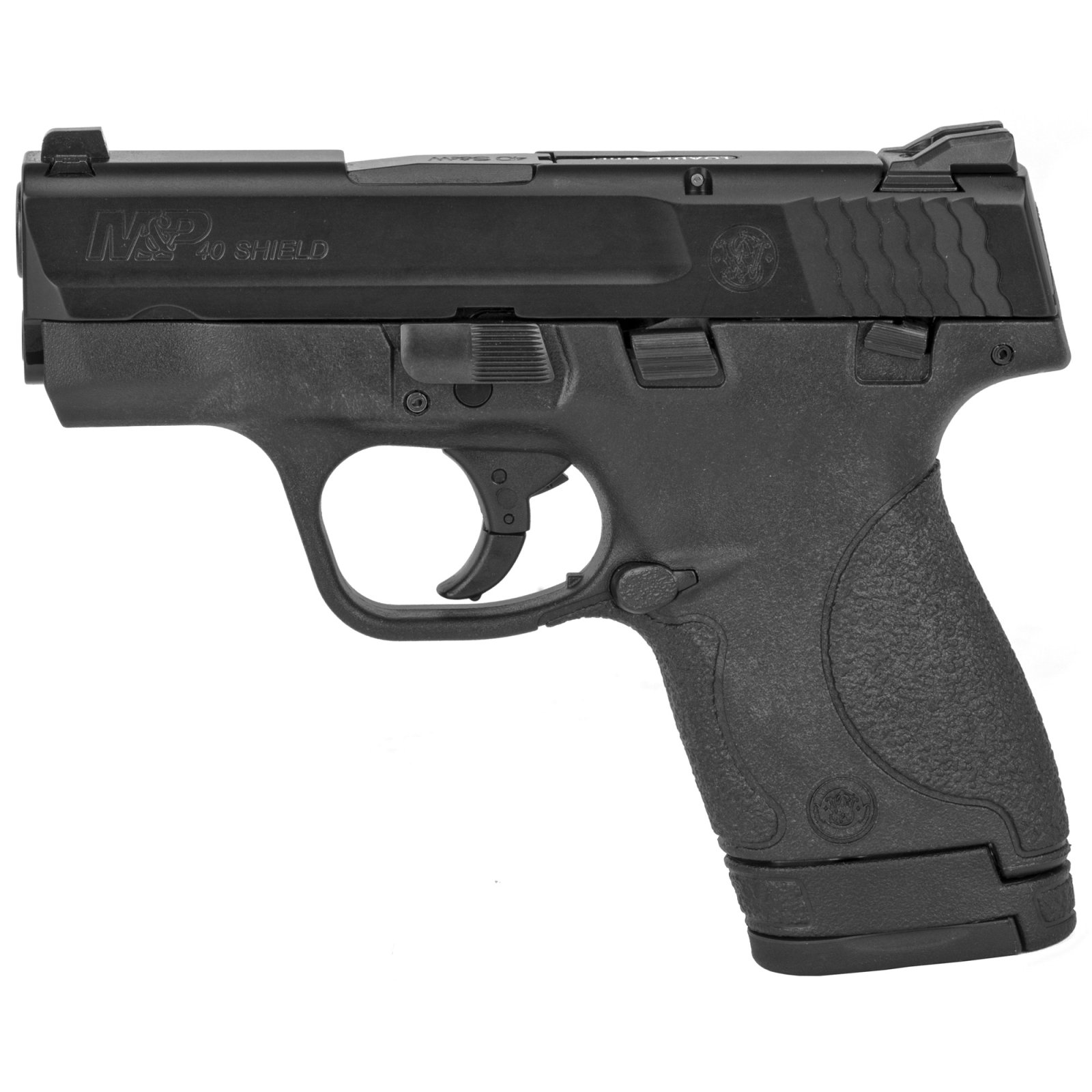 Smith & Wesson M&P 40 Shield .40 S&W 3.1 in Black 6/7 Capacity Striker Fire - Smith & Wesson - 40 S&W