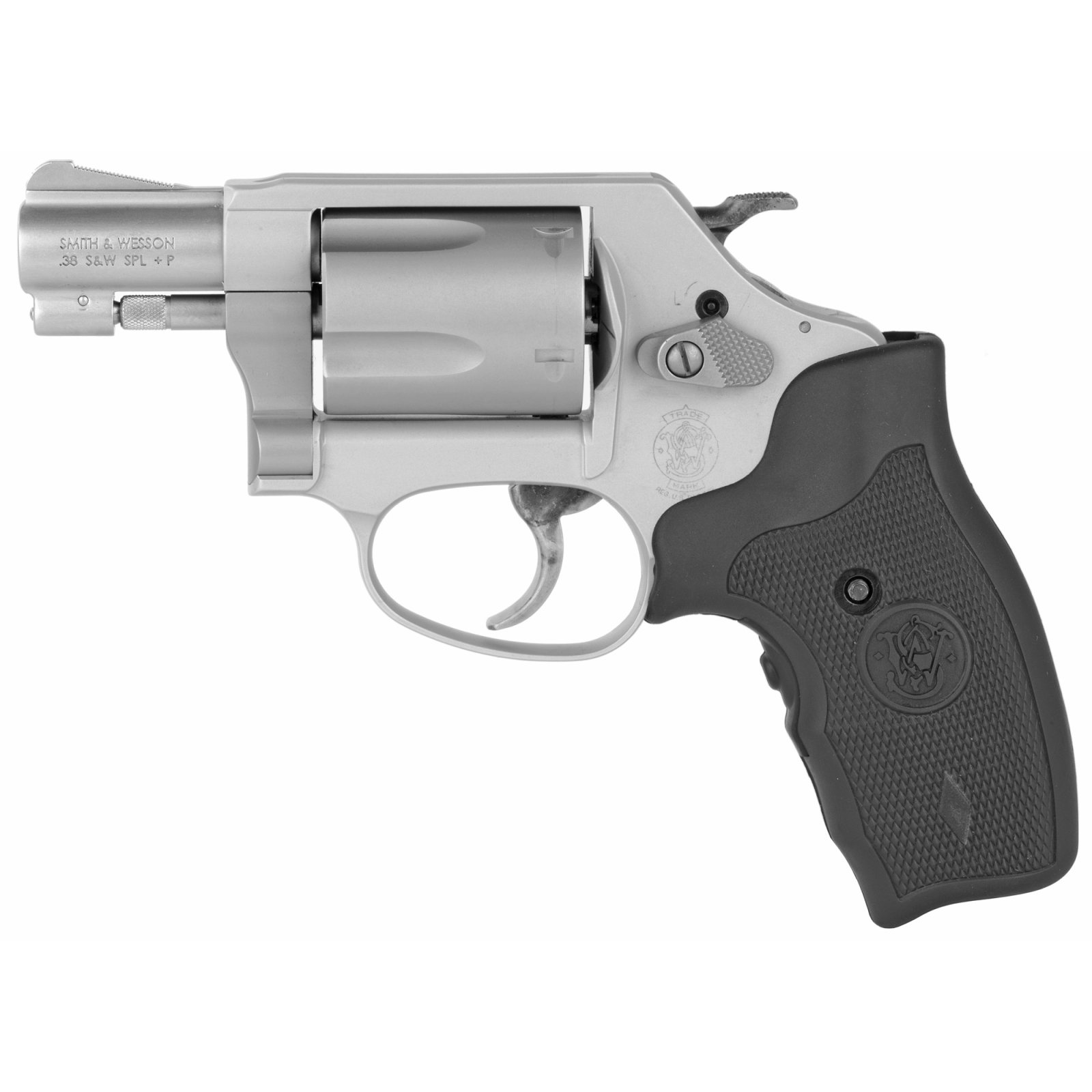 Smith & Wesson 637 Airweight 38 Special 1.875 in Silver 5rd Double Action - Smith & Wesson - 38 Special