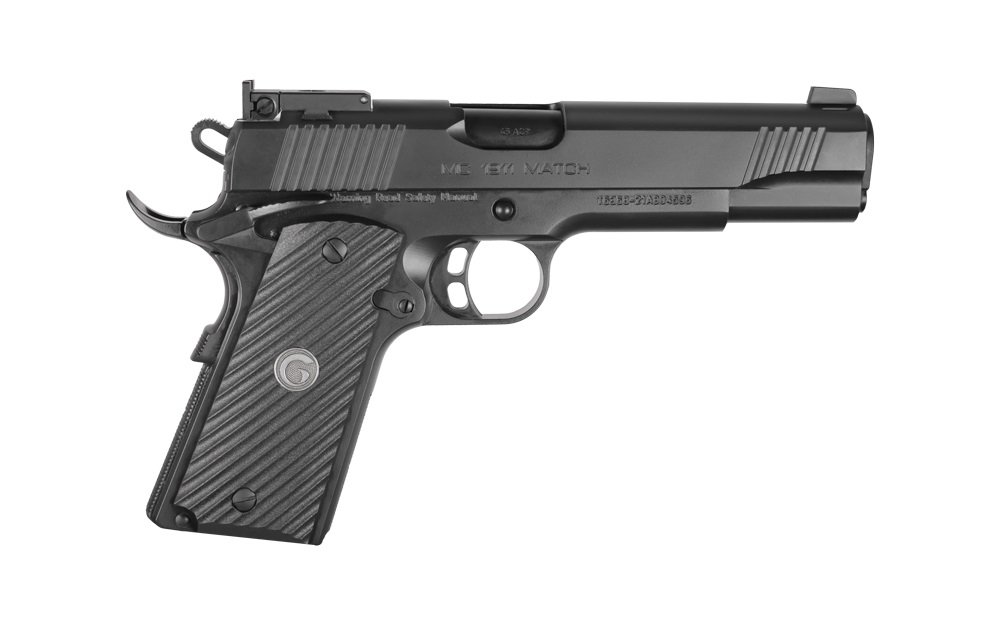 EAA GIRSAN 390090 MC1911 S Match Full Size 45 ACP 8+1 5" Black Steel... - EAA - 45 ACP
