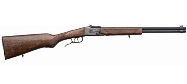 Chiappa Double Badger 22 LR 20 Gauge 19" Blued Beechwood Folding Shotgun/Rimfire Rifle - Chiappa Firearms - 22 LR